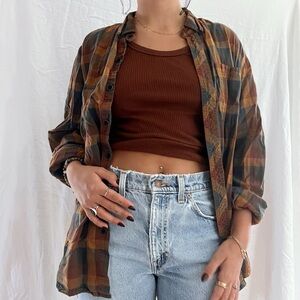 Oversized Boyfriend Flannel